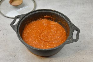 Айвар из печеных овощей - фото шаг 7