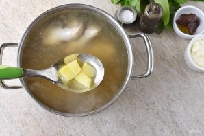 Куриный суп со щавелем - фото шаг 3
