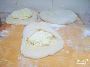 Осетинский пирог с сыром - фото шаг 3