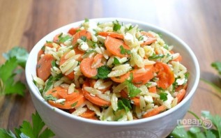 Салат с морковью и сыром "Фета" - фото шаг 8