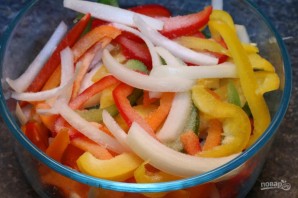 Салат из перцев на зиму - фото шаг 2
