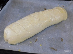 Белый хлеб с сыром и орехами - фото шаг 5