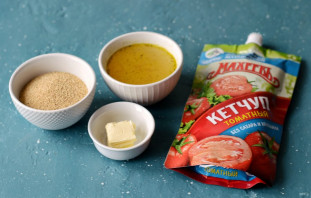 Каша из амаранта с кетчупом - фото шаг 1