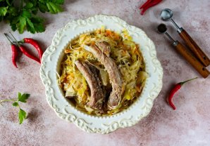 Квашеная капуста со свининой