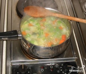 Суп с горохом и окороком - фото шаг 3