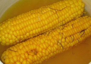 Цветная капуста с кукурузой - фото шаг 1