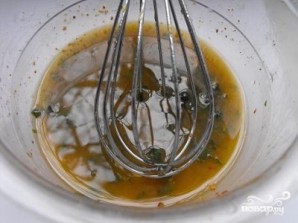 Салат с грушей и креветками - фото шаг 6