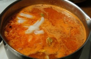 Итальянский томатный суп с морепродуктами - фото шаг 7