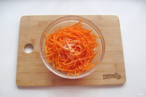 Салат с морковью по-корейски - фото шаг 3