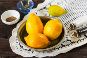 Соленые лимоны по-мароккански - фото шаг 2