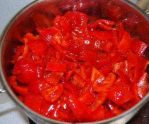 Лечо с томатной пастой - фото шаг 4