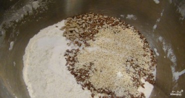 Печенье зерновое с семечками - фото шаг 1