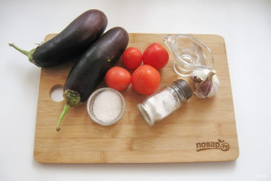 Баклажаны в томатной заливке - фото шаг 1