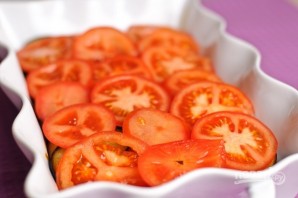 Говядина с баклажанами и помидорами в духовке - фото шаг 12