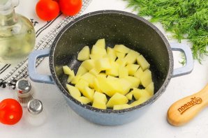 Суп из красной рыбы - фото шаг 2