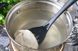 Суп из индейки с перловкой - фото шаг 3