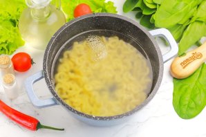 Паста с сосисками - фото шаг 3