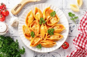 Фаршированные макароны-ракушки - фото шаг 12