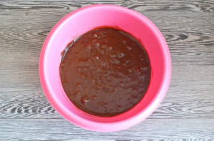 Шоколадный медовик со сметанным кремом - фото шаг 11