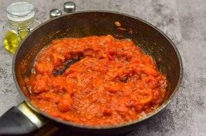 Спагетти "Четыре помидора" - фото шаг 5