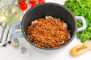 Гречка с мясом - фото шаг 6
