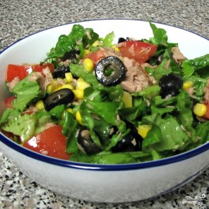 Салат из тунца консервированного - фото шаг 8
