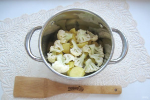 Суп-пюре из тыквы и цветной капусты - фото шаг 3