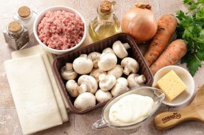 Мясной наполеон - фото шаг 1