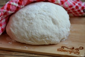 Бездрожжевое тесто для пирога с капустой - фото шаг 4