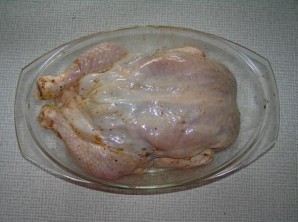 Курица, фаршированная луком - фото шаг 7