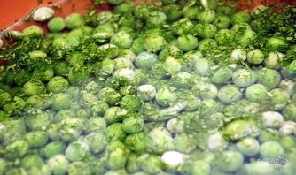 Крем-суп из зеленого горошка и мяты - фото шаг 2
