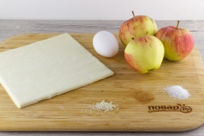 Яблочный пирог "Улитка" - фото шаг 1