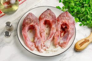 Стейк из карпа