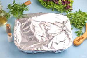 Краб в духовке - фото шаг 7