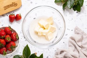 Клубничное печенье - фото шаг 7