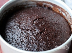 Шоколадный пирог без яиц - фото шаг 7