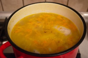 Суп с мясом и яйцом - фото шаг 7