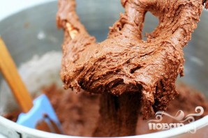 Шоколадное печенье с фундуком - фото шаг 1
