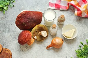 Подлива из белых грибов - фото шаг 1