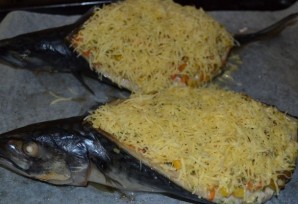 Рыба, запеченная с рисом - фото шаг 12