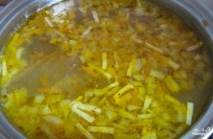Овощной суп с фрикадельками - фото шаг 3