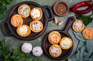 Слоеные тарталетки