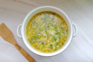 Сырный суп по-французски - фото шаг 9