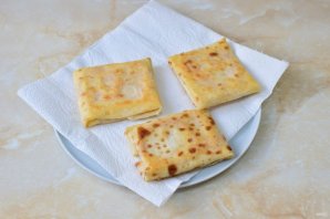 Конвертики с ветчиной и сыром - фото шаг 8