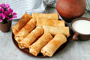 Блинчики с куриной грудкой - фото шаг 14