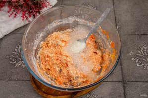 Творожно-морковный кекс - фото шаг 5