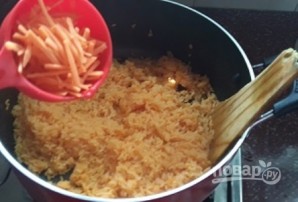 Рис с морковным соком - фото шаг 4