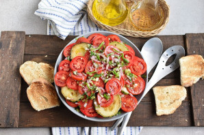 Салат из кабачков и помидоров - фото шаг 11
