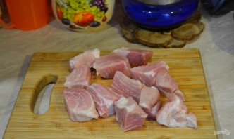Рагу со свининой и овощами - фото шаг 1