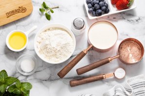 Вегетарианские блинчики - фото шаг 1